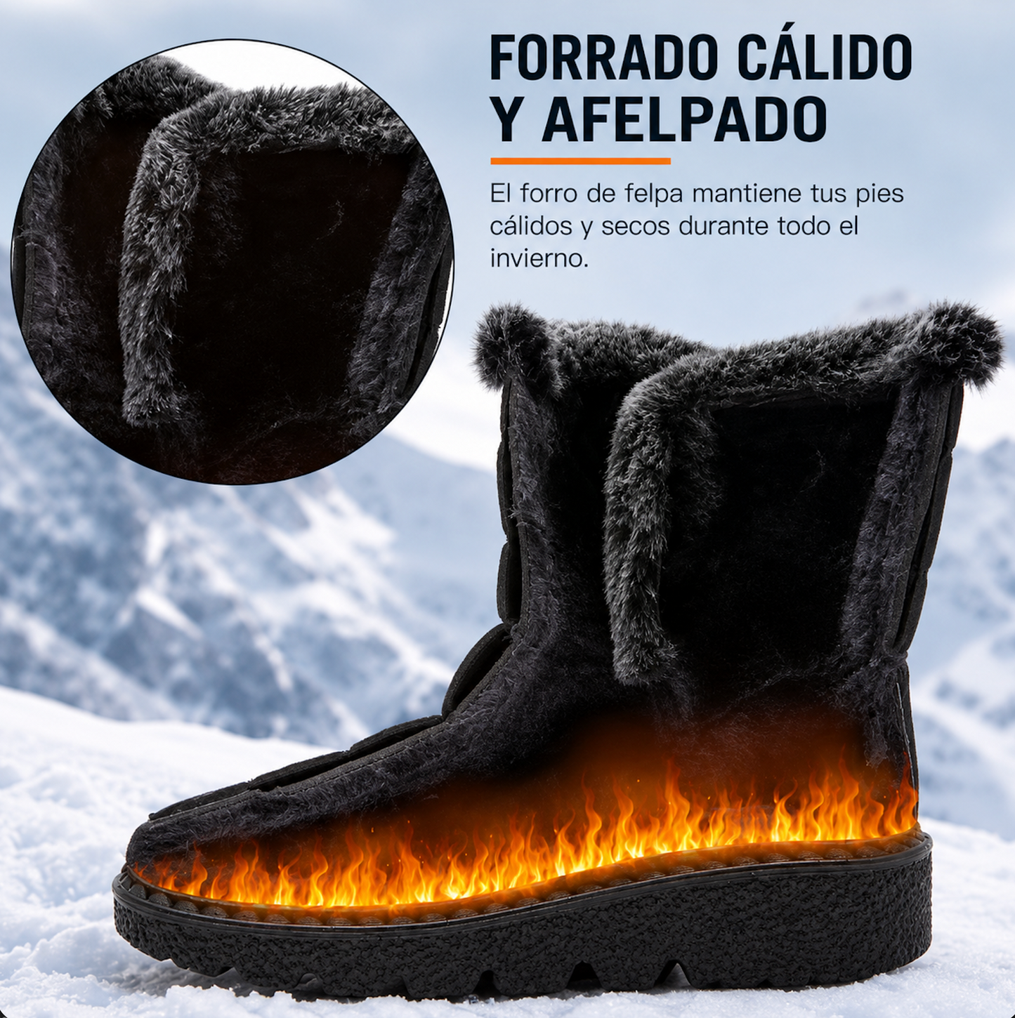 Botas Nieve Luna™  | Impermeables y Térmicas