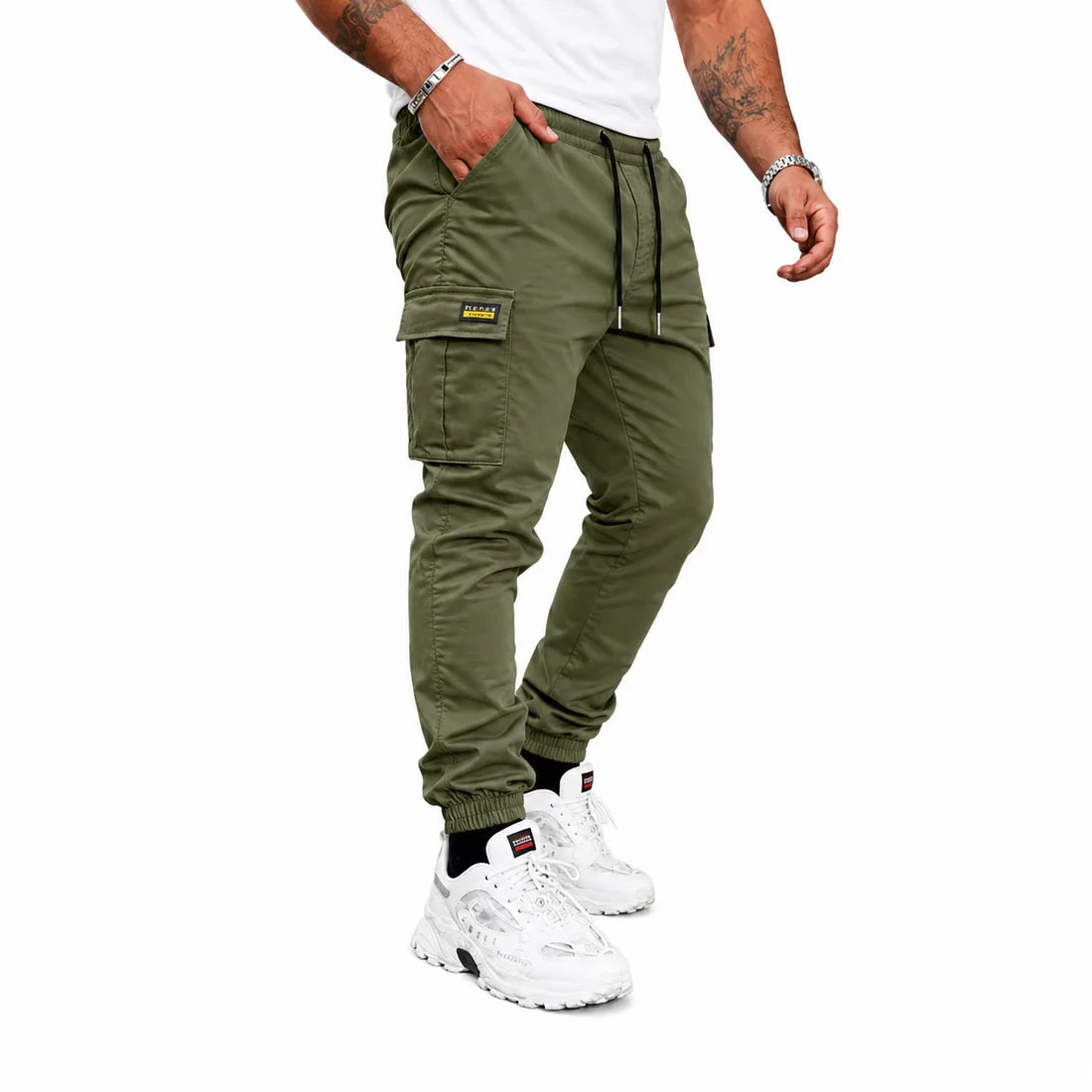 Abel | Pantalón cargo con cordones
