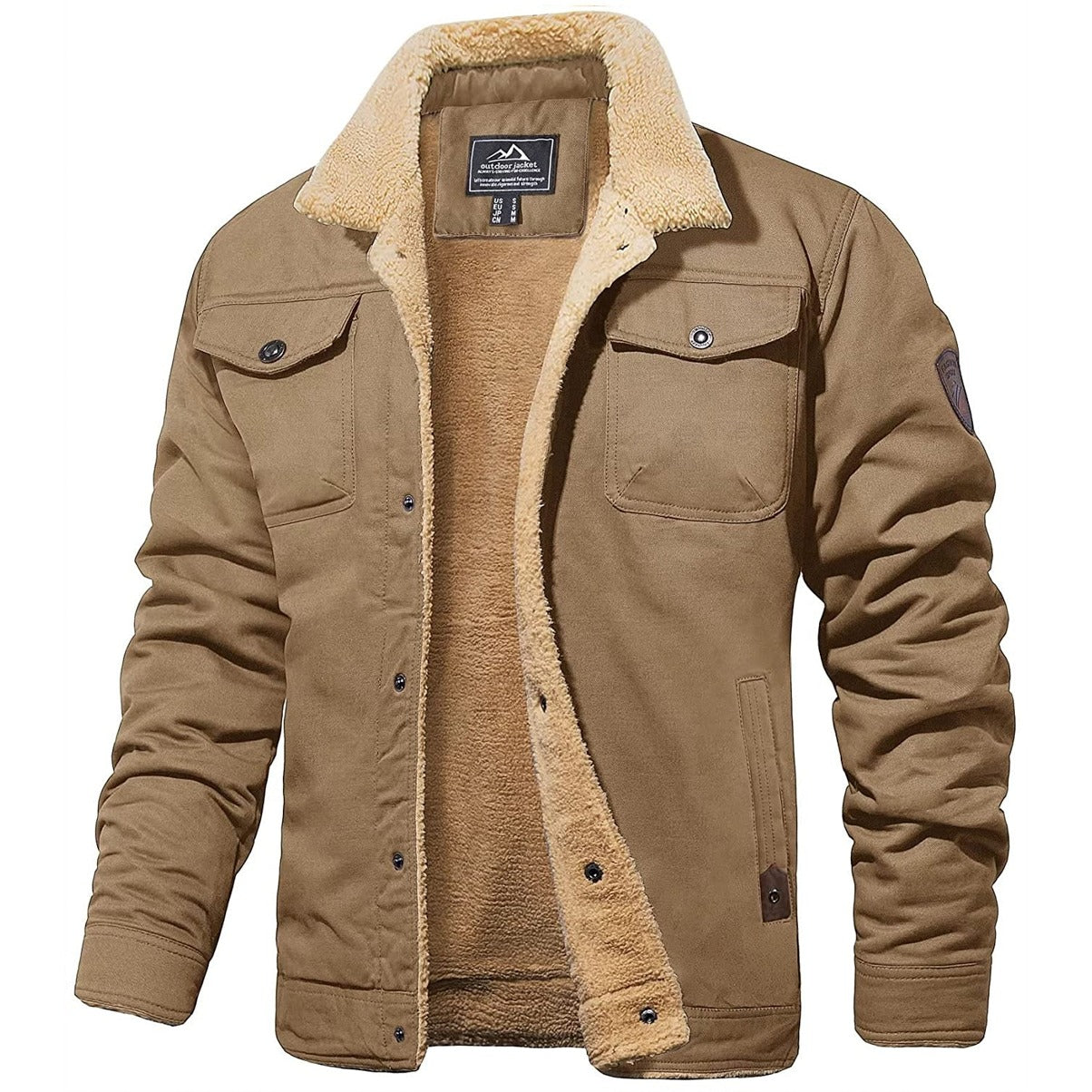 Morten - Chaqueta bomber peluda mi