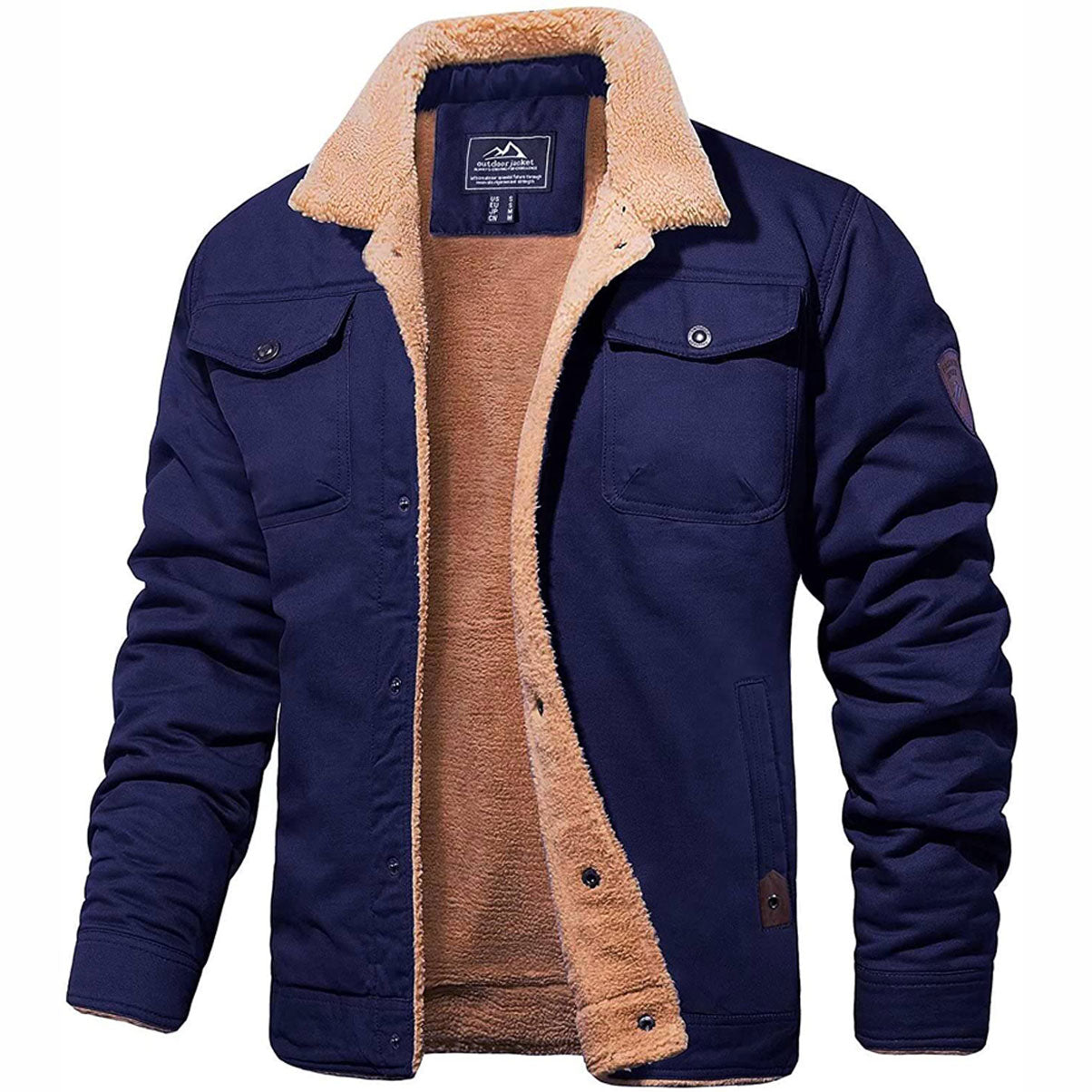 Morten - Chaqueta bomber peluda mi