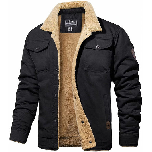 Morten - Chaqueta bomber peluda mi