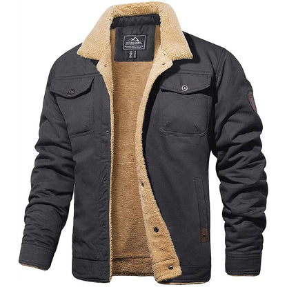 Morten - Chaqueta bomber peluda mi