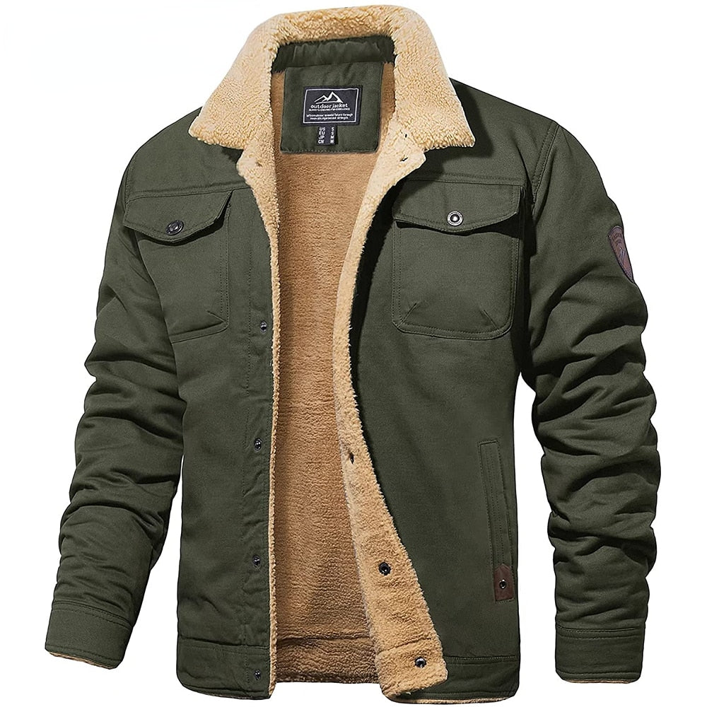 Morten - Chaqueta bomber peluda mi