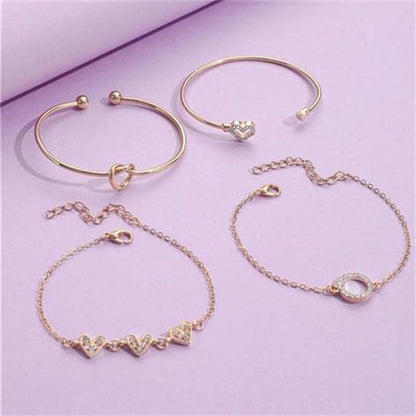 Conjunto de Pulseras Bohémicas Vintage