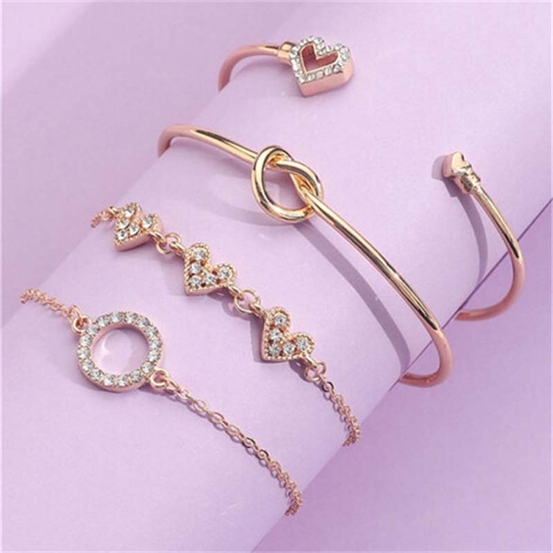 Conjunto de Pulseras Bohémicas Vintage