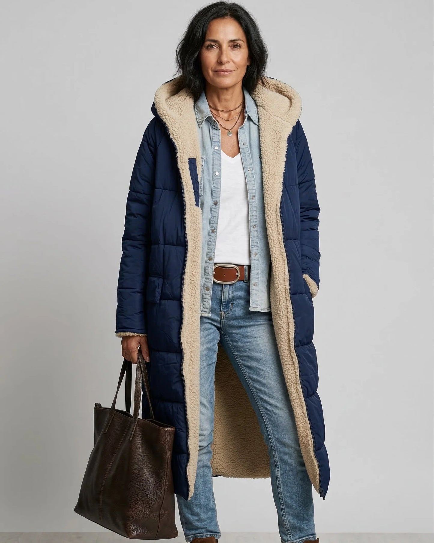 MILENA | CHAQUETA REVERSIBLE