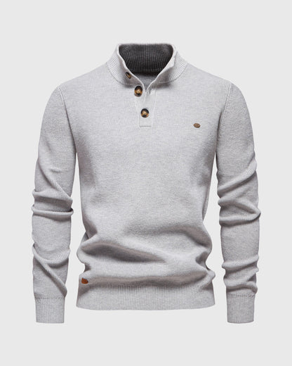 Sweater tejido con botones