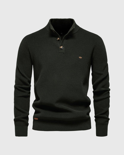 Sweater tejido con botones