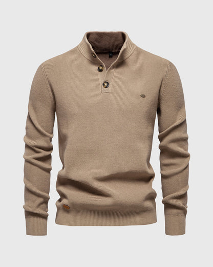 Sweater tejido con botones