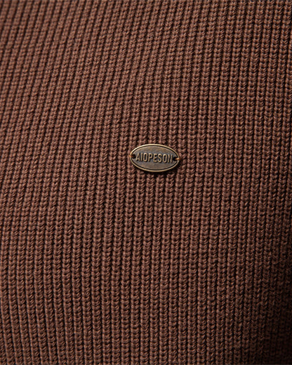 Sweater tejido con botones