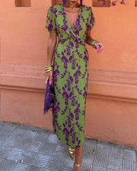Verde y Morado
