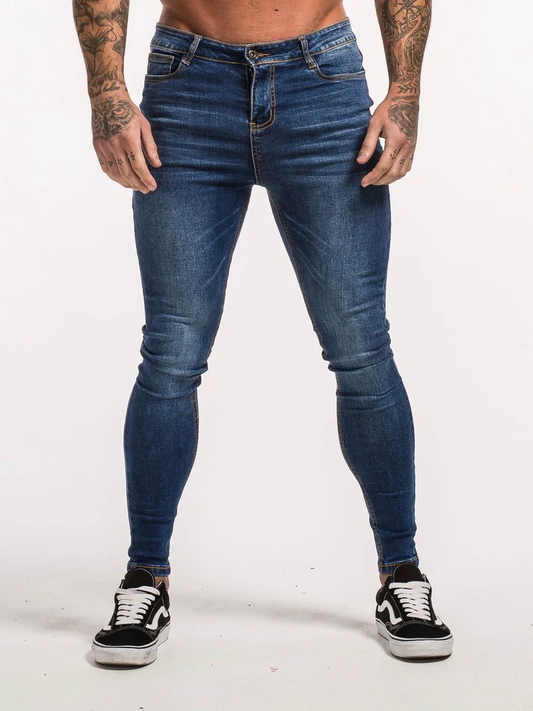 Jeans clasico azul