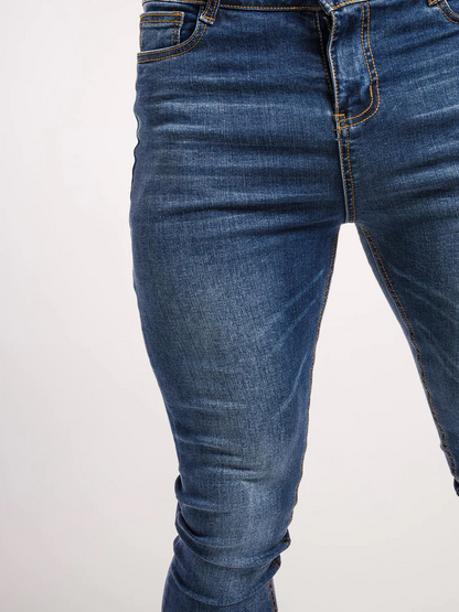 Jeans clasico azul
