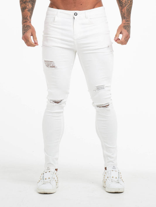 Jeans clasico blanco