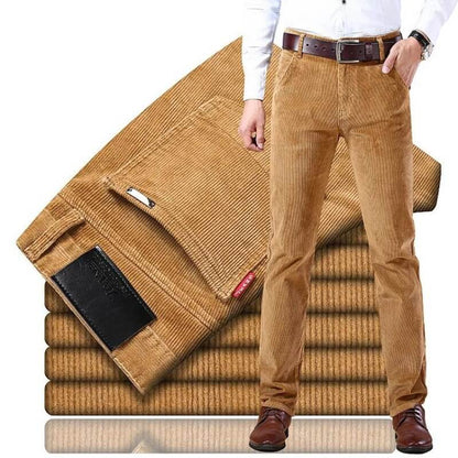 Pantalon de cotele hombre