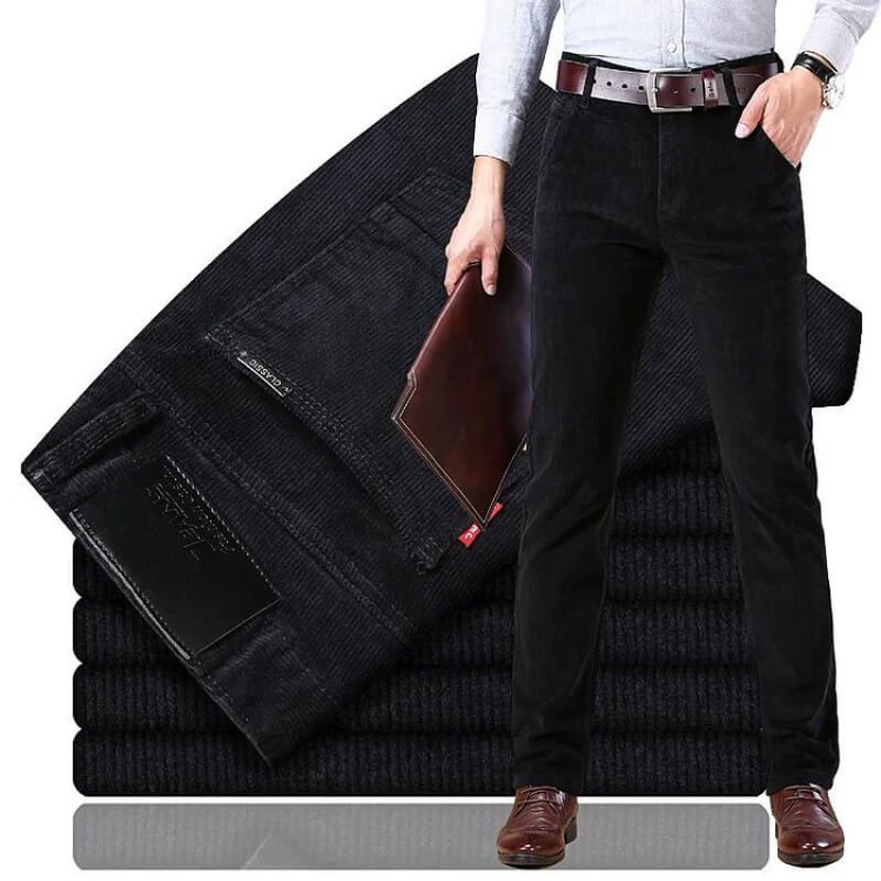 Pantalon de cotele hombre