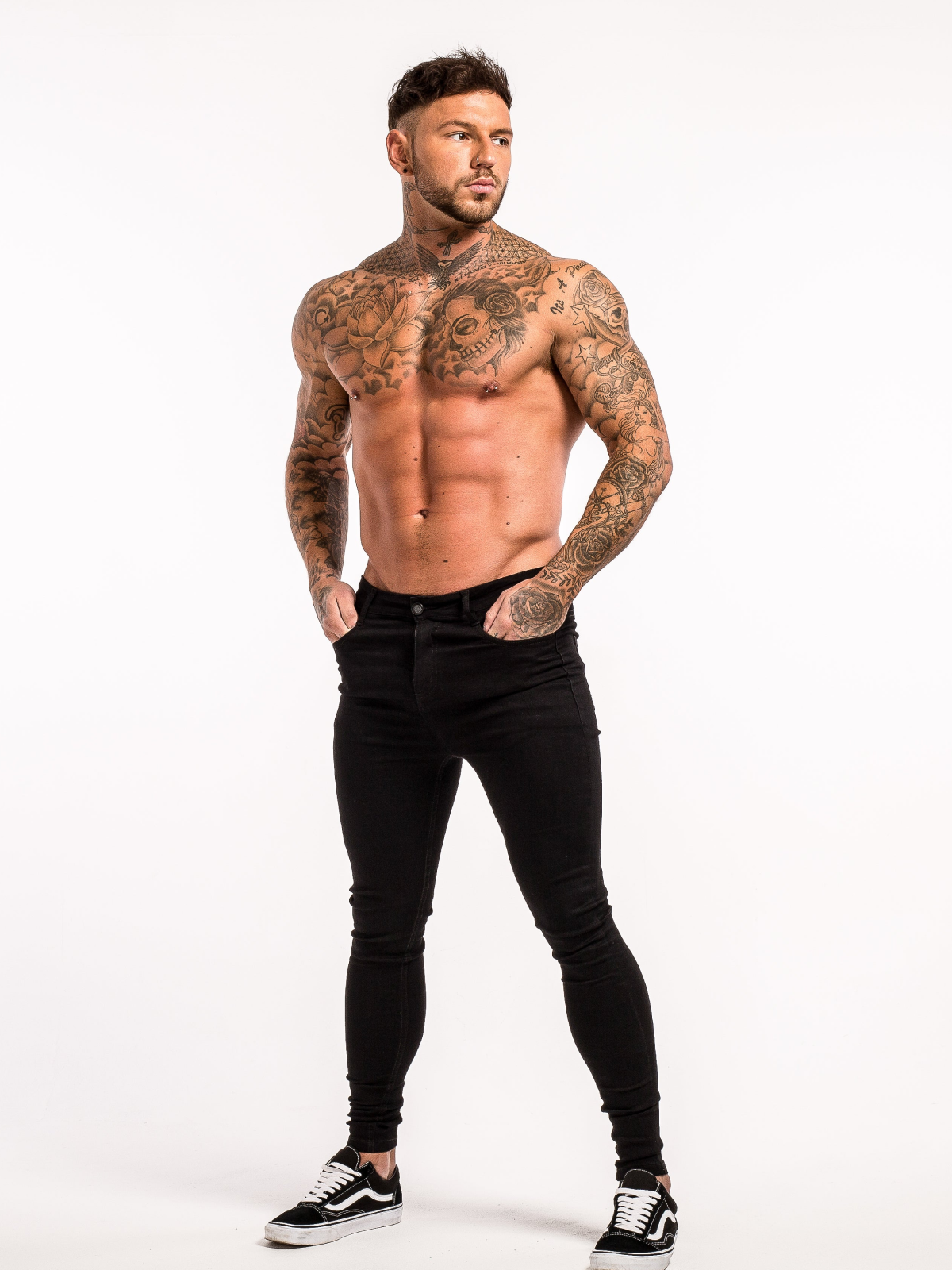 Jeans clasico negro