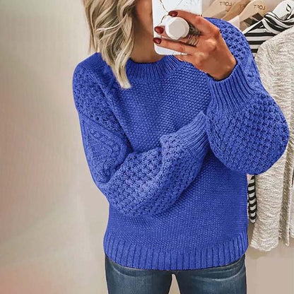 Sweater tejido a punto