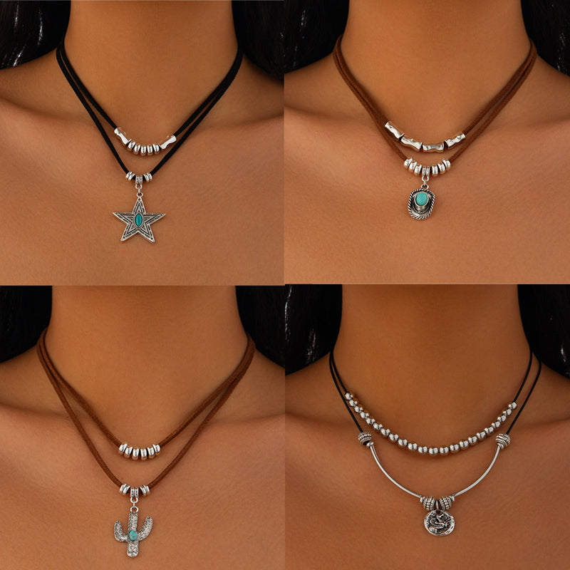 Collar con colgante vintage
