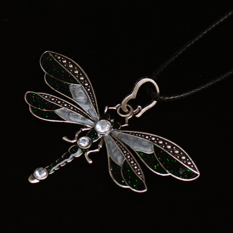Collar Pendentif Libélula