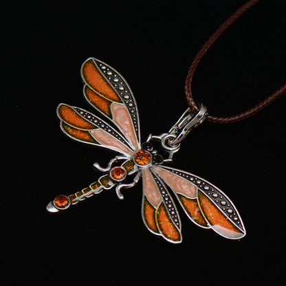 Collar Pendentif Libélula