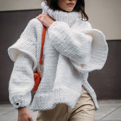 Sweater tejido a punto