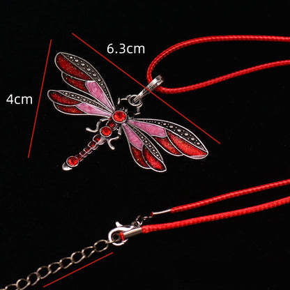 Collar Pendentif Libélula