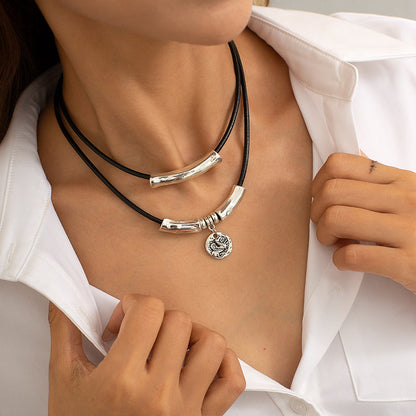 Collar Pendentif Vintage