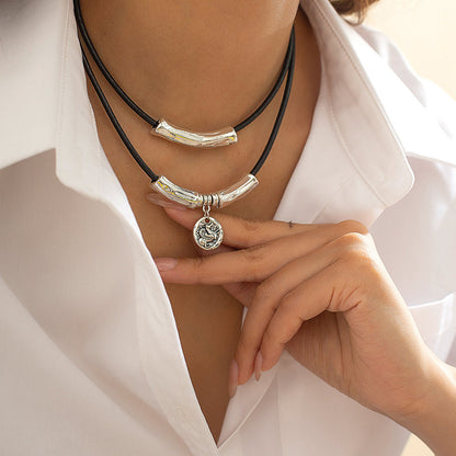 Collar Pendentif Vintage