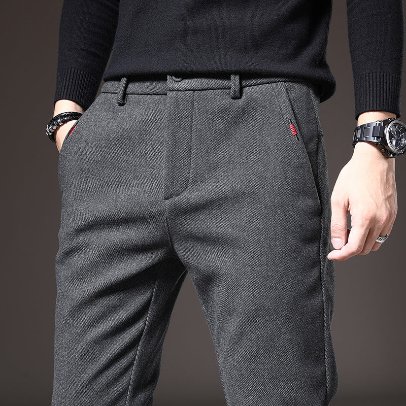 Pantalon ajustado elegante