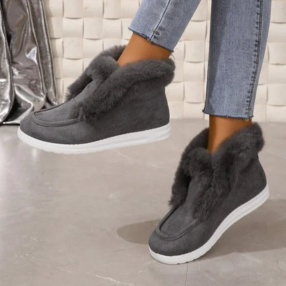 Bota de felpa casual plush