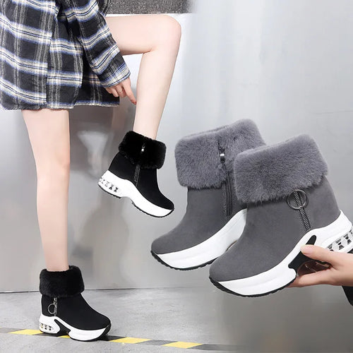 Zapato plush suela alta Storm