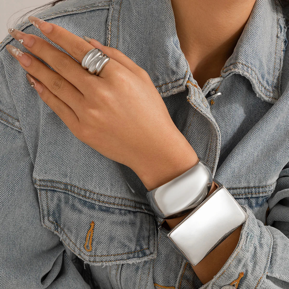 Pulsera geometrica