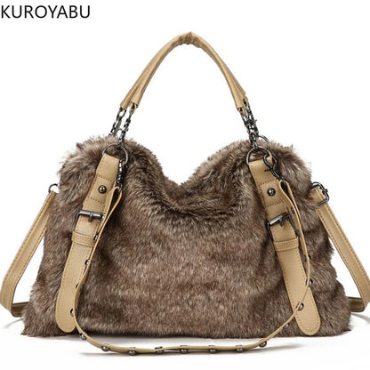 Cartera vintage plush