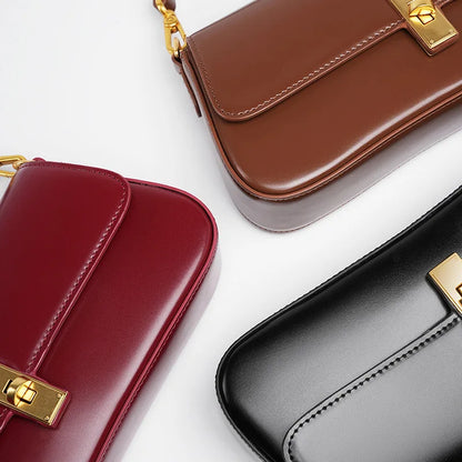 Cartera de cuero de hombro