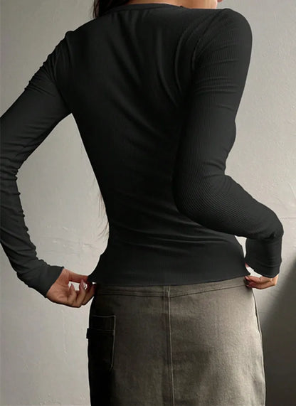 Polera manga larga