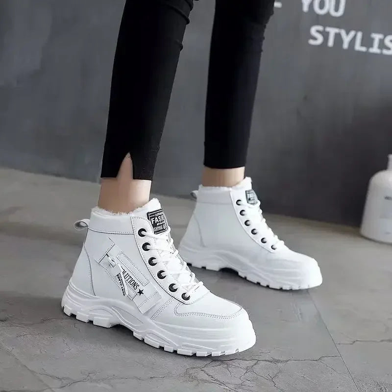 Botin de invierno con plush street