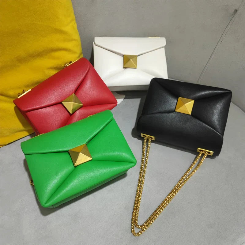 Cartera de cuero lux