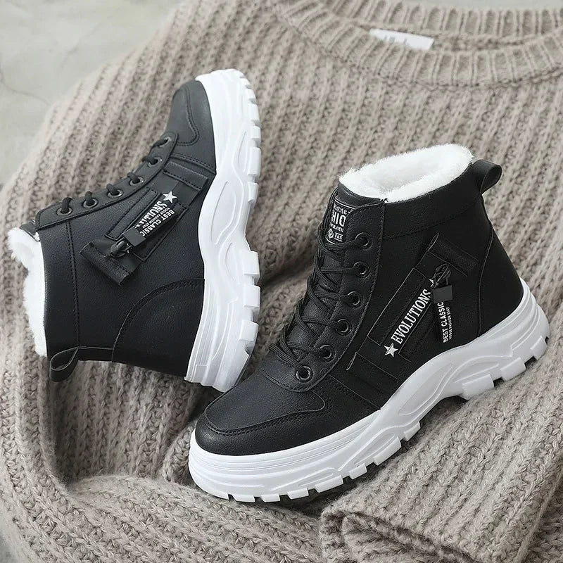 Botin de invierno con plush street