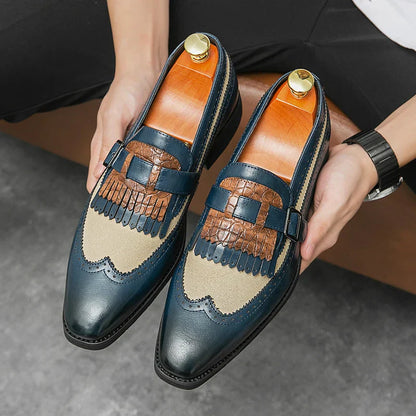 Zapato borgues elegante