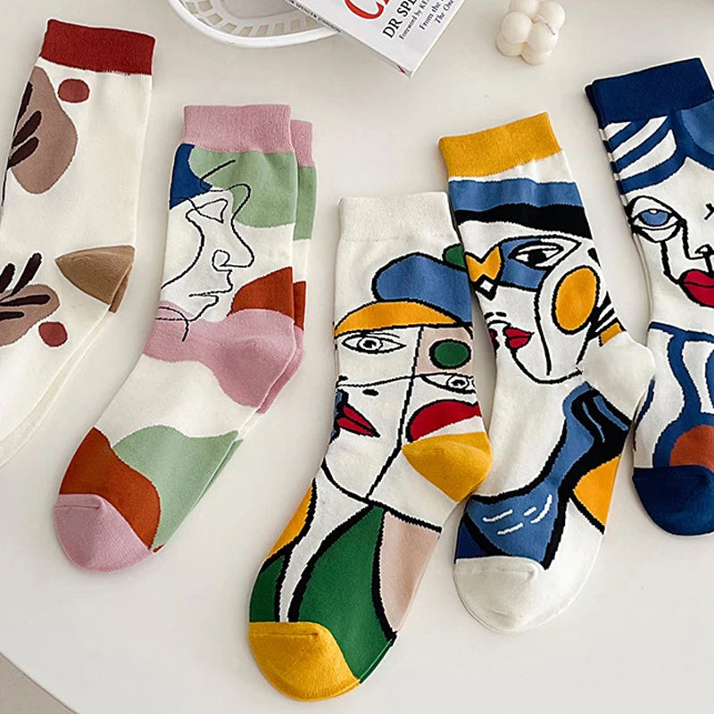 Calcetines Abstractos Informales