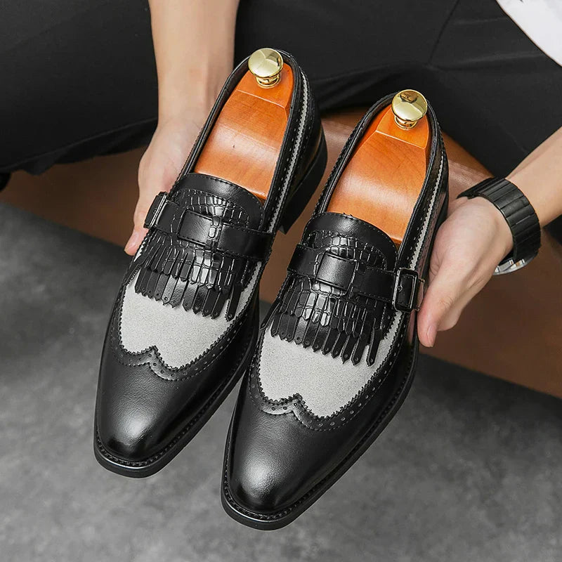 Zapato borgues elegante