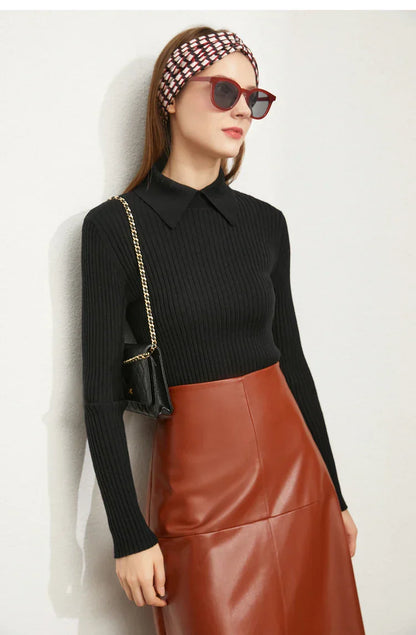 Sweater cuello alto Polo