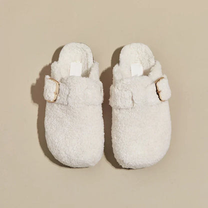 Sueco de plush zapato