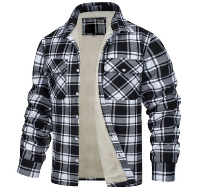 Chaqueta invierno a cuadros