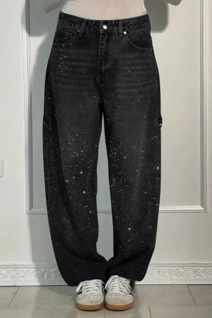 Jeans de moda over streng