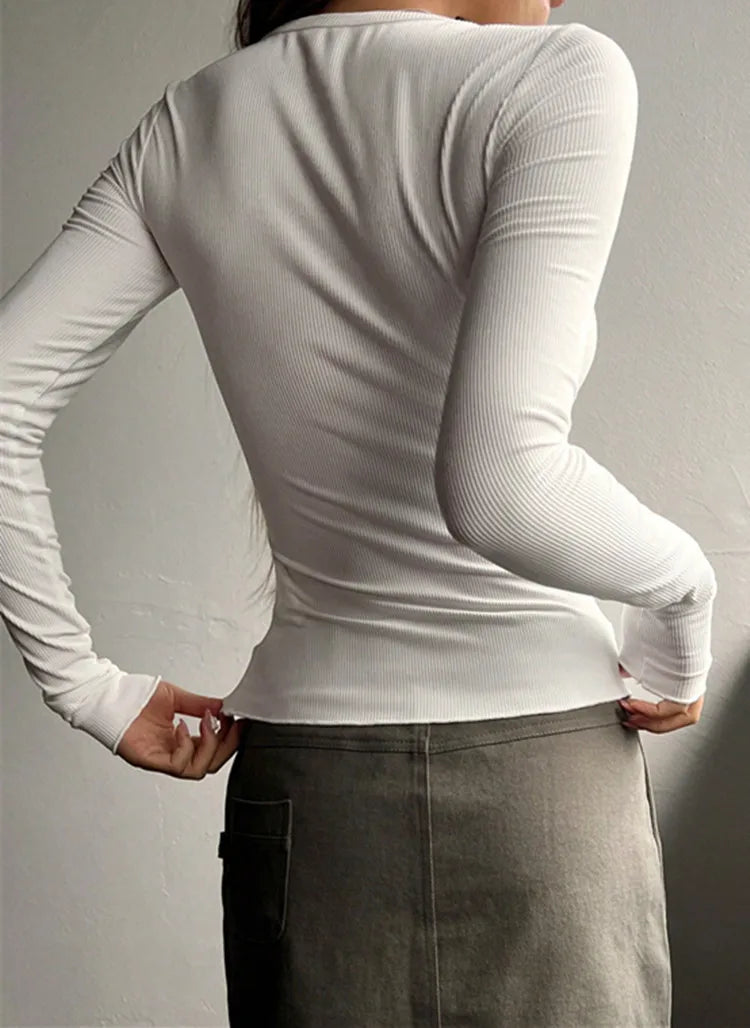 Polera manga larga