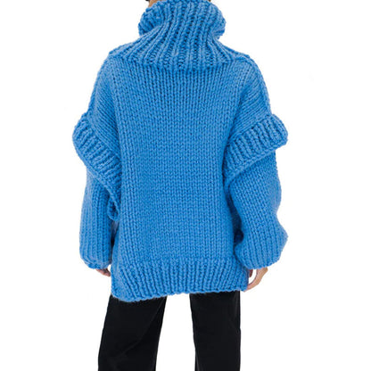 Sweater tejido a punto