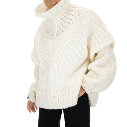 Sweater tejido a punto
