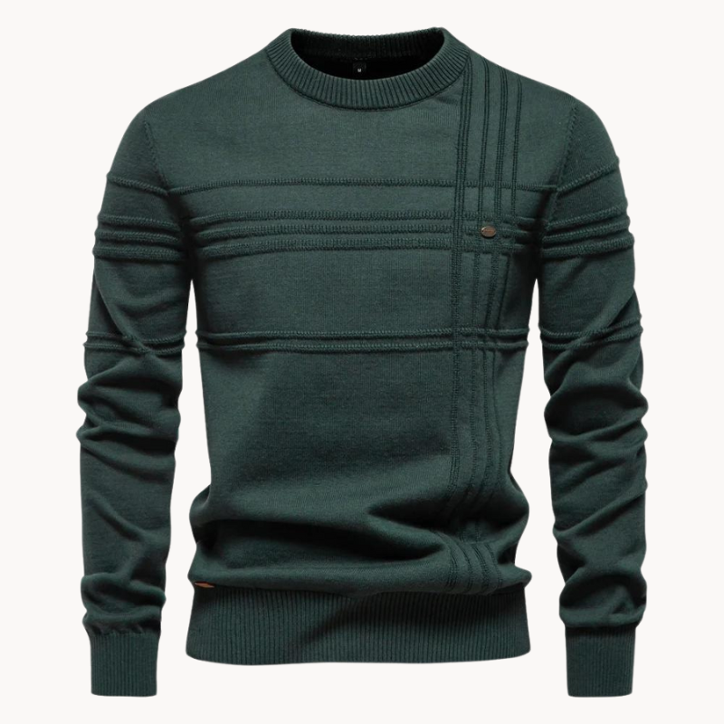 Sweater de punto de lujo